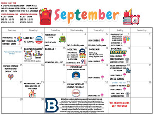 September calendar <3